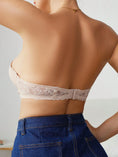 Gallery viewerに画像を読み込む, レースハーフカップフロントフックシェイプブラ