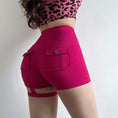 Gallery viewerに画像を読み込む, ダブルバックポケットデザインショートレギンスTH