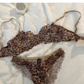 Gallery viewerに画像を読み込む, フレンチソフトレオパードレースブラショーツセット