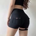 Gallery viewerに画像を読み込む, ダブルバックポケットデザインショートレギンスTH