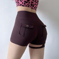 Gallery viewerに画像を読み込む, ダブルバックポケットデザインショートレギンスTH
