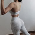 Gallery viewerに画像を読み込む, ソフトオフホワイトスムースブラトップレギンスヨガセットアップTH