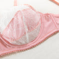 Gallery viewerに画像を読み込む, サテンハーフカップブラバックレースショーツセット