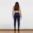 Gallery viewerに画像を読み込む, ダークブルーヒップブーティジョガーズパンツレギンス