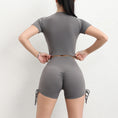 Gallery viewerに画像を読み込む, サイドレースアップヒップリフティングショートレギンス