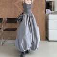 Gallery viewerに画像を読み込む, シルバーバルーンAラインカジュアルナイロンスカート3