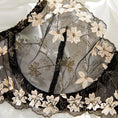 Gallery viewerに画像を読み込む, ブラックホワイトリトルフローラル刺繍ブラショーツ2セット