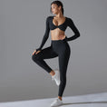 Gallery viewerに画像を読み込む, ツイストフロントロングスリーブトップス+レギンスセットアップ
