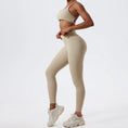 Gallery viewerに画像を読み込む, スーパーソフトシームレススポーツブラロングレギンスセットアップ