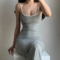 Gallery viewerに画像を読み込む, キャミソールスタイルスリムフィットコットンワンピース