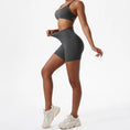 Gallery viewerに画像を読み込む, スーパーソフトシームレススポーツブラショートレギンスセットアップ