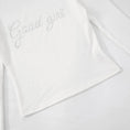 Gallery viewerに画像を読み込む, GOOD GIRLロゴラインストーンラウンドネックTシャツ