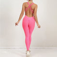 Gallery viewerに画像を読み込む, クロスアジャストバックフィットネスワンピーススーツ