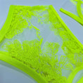 Gallery viewerに画像を読み込む, フローラル刺繍レースブラガーターショーツ3セット