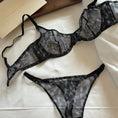 Gallery viewerに画像を読み込む, DeRossi シルキーレースセット ブラショーツ2pcs