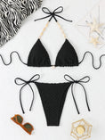 Gallery viewerに画像を読み込む, ワッフルトライアングルブラショーツビキニ