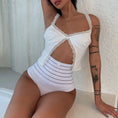 Gallery viewerに画像を読み込む, ハイライズストライプウエストシェイプブリーフアンダーショーツ