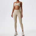 Gallery viewerに画像を読み込む, スーパーソフトシームレススポーツブラロングレギンスセットアップ