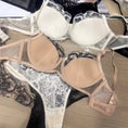 Gallery viewerに画像を読み込む, フローラル刺繍レースフルカップブラショーツセット
