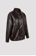 Gallery viewerに画像を読み込む, オーバーサイズクラシックフェイクレザーPUジャケット