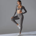 Gallery viewerに画像を読み込む, ツイストフロントロングスリーブトップス+レギンスセットアップ