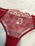 Gallery viewerに画像を読み込む, DEROSSI フェミニンリボンシアーランジェリーセット