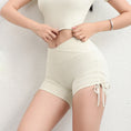 Gallery viewerに画像を読み込む, サイドレースアップヒップリフティングショートレギンス