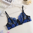 Gallery viewerに画像を読み込む, ブルーフローラルブラガーターショーツ3セット