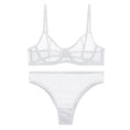 Gallery viewerに画像を読み込む, Secret Sensual Mesh Lingerie Bra+Panties 2Pcs