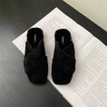 Gallery viewerに画像を読み込む, ラグジュアリーフェイクファールームスリッパサンダルTH