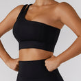 Gallery viewerに画像を読み込む, One Shoulder Bra Gym Push Up Workout Sports Bra