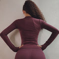 Gallery viewerに画像を読み込む, Long Sleeve Yoga Shirts Sport Top Fitness Yoga