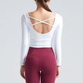 Gallery viewerに画像を読み込む, Yoga Fitness Top Cross Back Blouses
