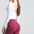 Gallery viewerに画像を読み込む, Yoga Fitness Top Cross Back Blouses