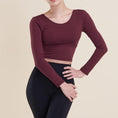 Gallery viewerに画像を読み込む, Yoga Fitness Top Cross Back Blouses