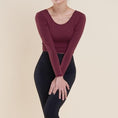 Gallery viewerに画像を読み込む, Yoga Fitness Top Cross Back Blouses