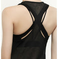Gallery viewerに画像を読み込む, Yoga Sports Vests for Women Gym See Through Fitness Shirt