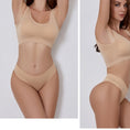 Gallery viewerに画像を読み込む, Low Waist Wire Free Suit Soft Padded Bras Set