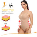 Gallery viewerに画像を読み込む, Shapewear Bodysuit Thong Shaper for Women Waist Trainer Body Shaper