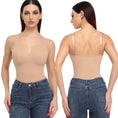 Gallery viewerに画像を読み込む, Shapewear Bodysuit Thong Shaper for Women Waist Trainer Body Shaper