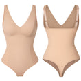 Gallery viewerに画像を読み込む, Shapewear Bodysuit Thong Shaper for Women Waist Trainer Body Shaper