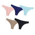 Gallery viewerに画像を読み込む, Seamless G-string Thong Women Underwear Plus Size 5pcs/set