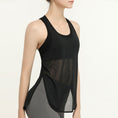 Gallery viewerに画像を読み込む, Yoga Sports Vests for Women Gym See Through Fitness Shirt