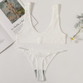 Gallery viewerに画像を読み込む, Seamless Bra Set Low Waist G-String Brazilian Thong Panties Set