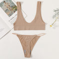 Gallery viewerに画像を読み込む, Seamless Bra Set Low Waist G-String Brazilian Thong Panties Set