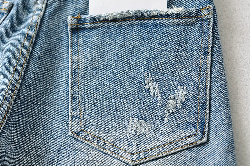 ラウンジ＆ワンマイルサマークラッシュデニムショートパンツ