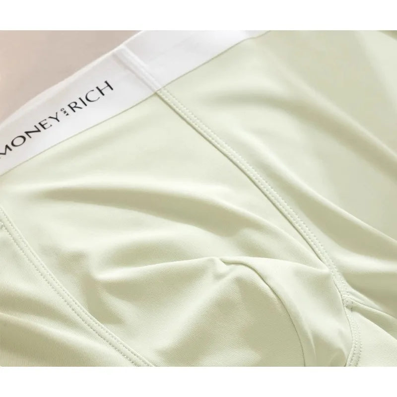 サマーアイスシルクパステルカラークイックドライボクサーショーツ