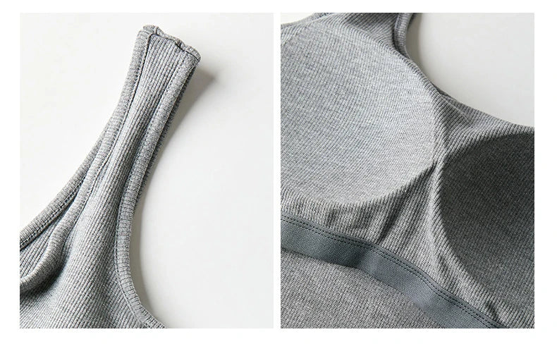 ディープバックレスサマータンクトップwithパッド