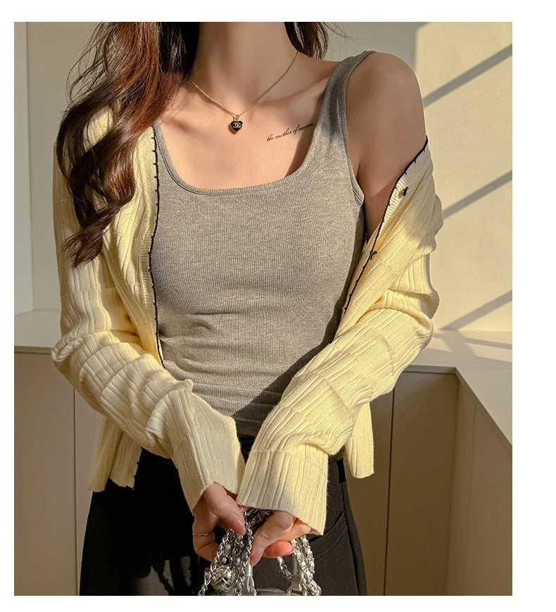 ディープバックレスサマータンクトップwithパッド