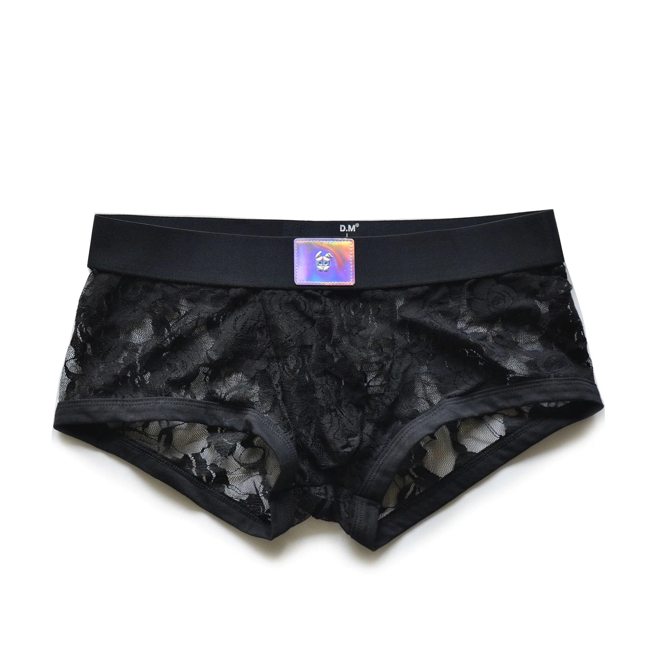 ブラックレースメンズブリーフ